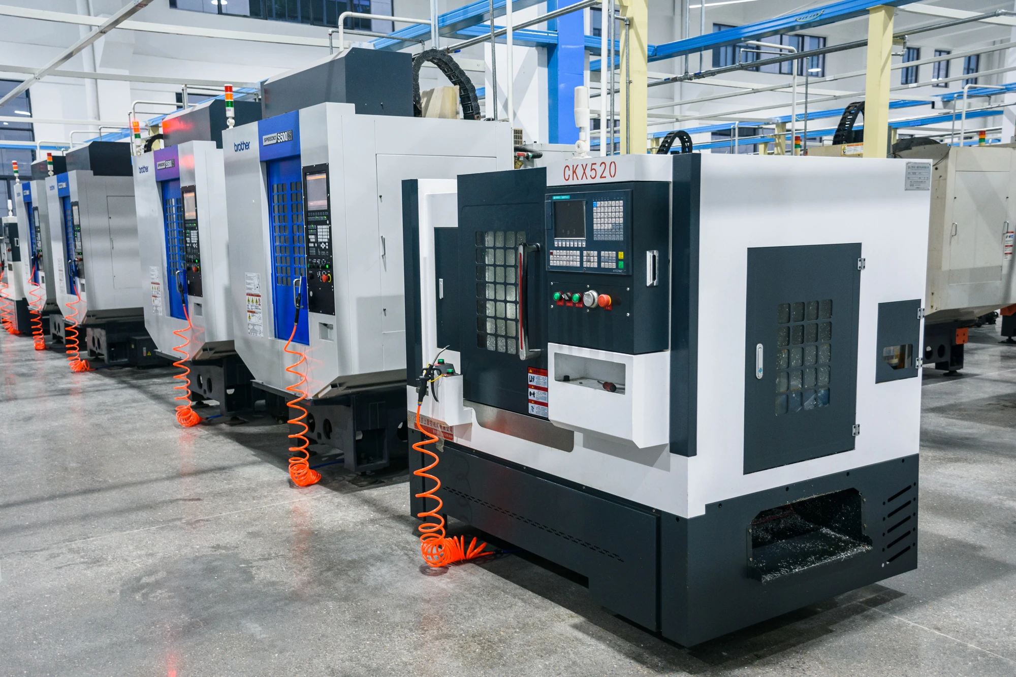 Precision Machining at our manufacturing partner facility